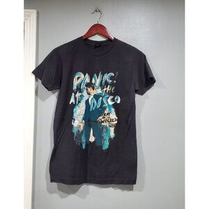 Panic At The Disco T-shirt Pray For the Wicked Concert Band  Black Women's Sz S